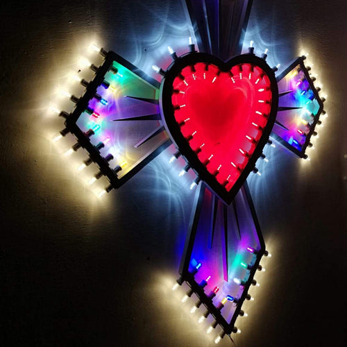 ❤️Cuore Sacro Luminaria❤️Large